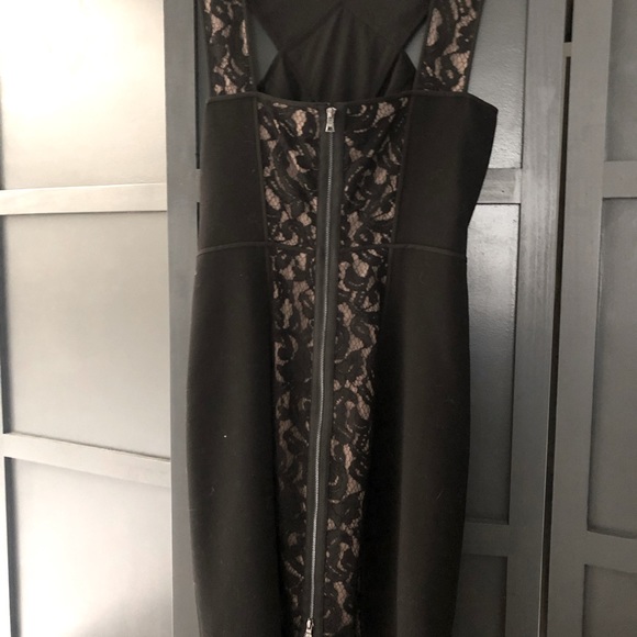 BCBG MaxAzria Lace inset LBD - Picture 2 of 3